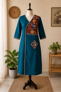 Viral Pen Kalamkari Single Kurti